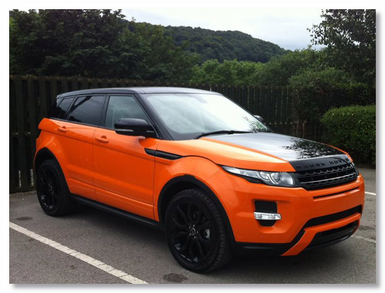 Range Rover Evoque Wrap Vehicle Wrapping Huddersfield