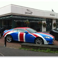 Jaguar Wrap Vehicle Wrapping Huddersfield