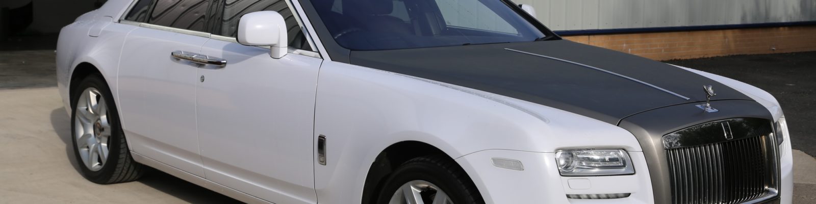 vehicle wrapping huddersfield ROLLS ROYCE GHOST